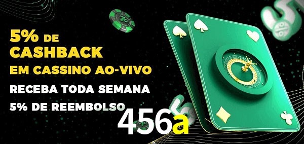 Promoções do cassino ao Vivo 456a